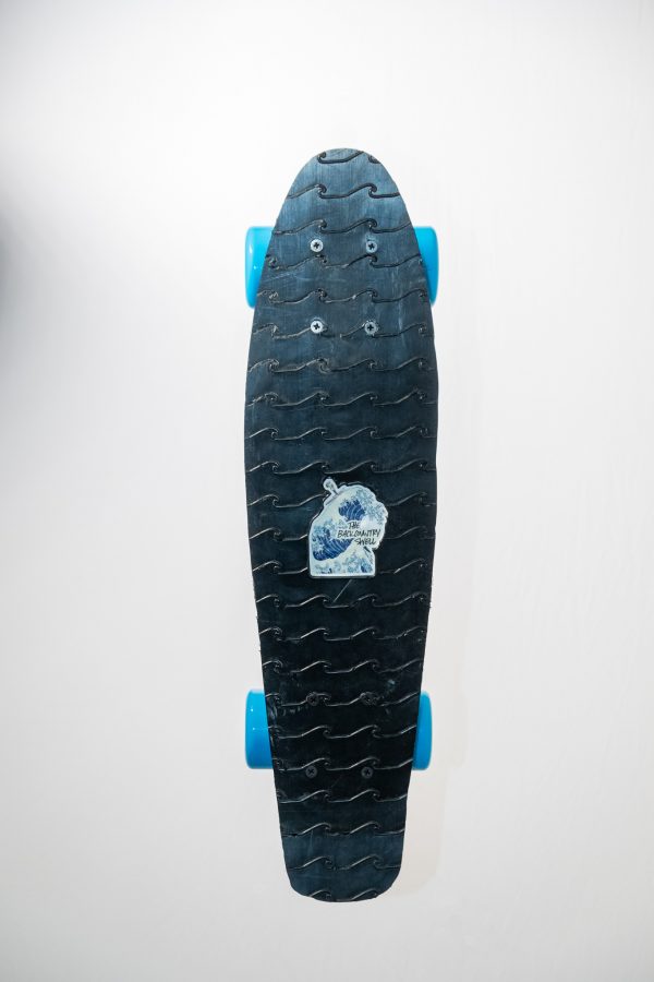 recycled plastic skateboard