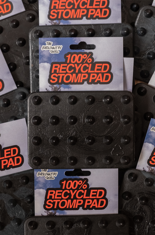 Recycled stomp pad